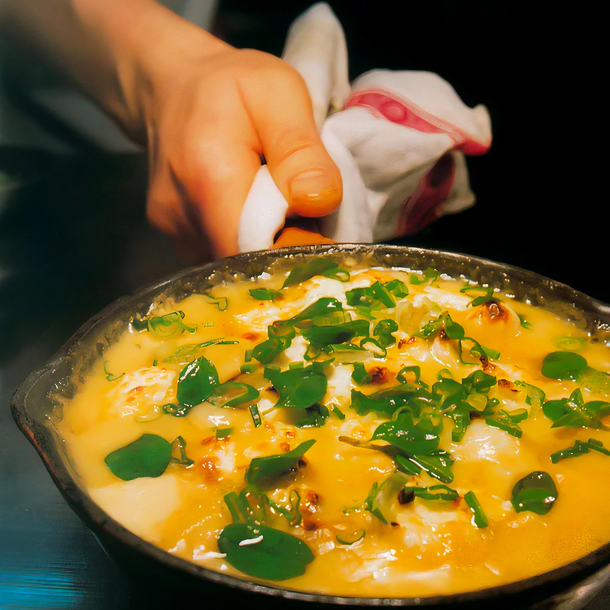 Young Onions With Goat's Cheese And Marjoram | Recipes | Corrigan Collection